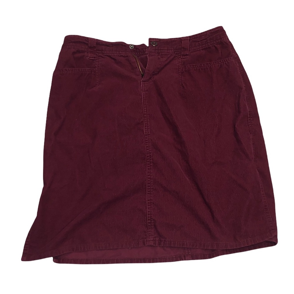 North Face Corduroy Cotton Skirt EUC